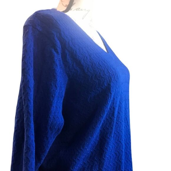 Laura Scott  blue sweater 24/26 - Picture 5 of 12